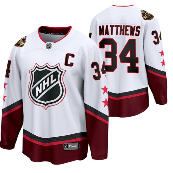 Toronto-Maple-Leafs-NO.34-Auston-Matthews-2022-All-Star-Eastern-Conference-White-Jersey