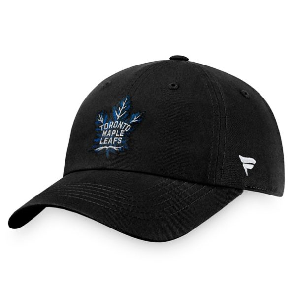 Toronto-Maple-Leafs-Team-Core-Alternate-Logo-Justerbar-Keps-Svart.1