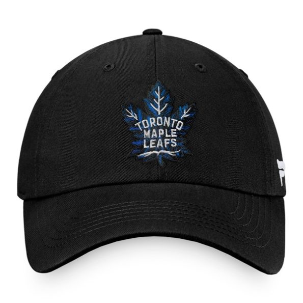 Toronto-Maple-Leafs-Team-Core-Alternate-Logo-Justerbar-Keps-Svart.3