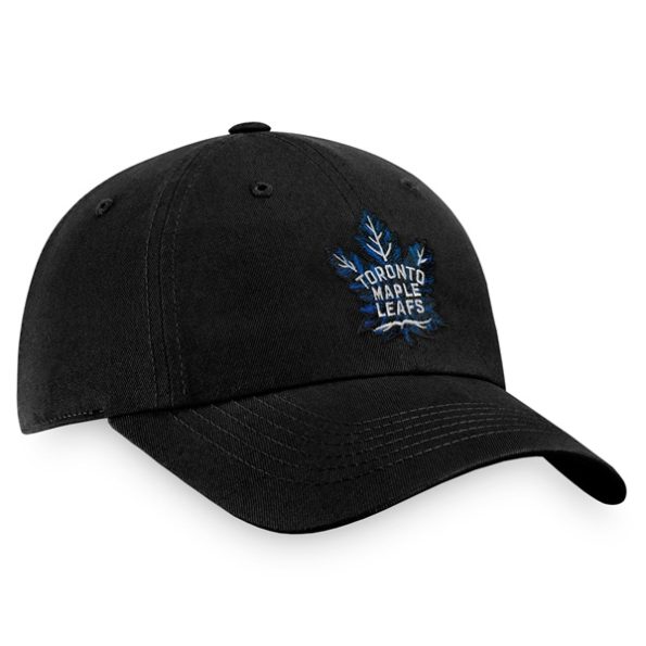 Toronto-Maple-Leafs-Team-Core-Alternate-Logo-Justerbar-Keps-Svart.4