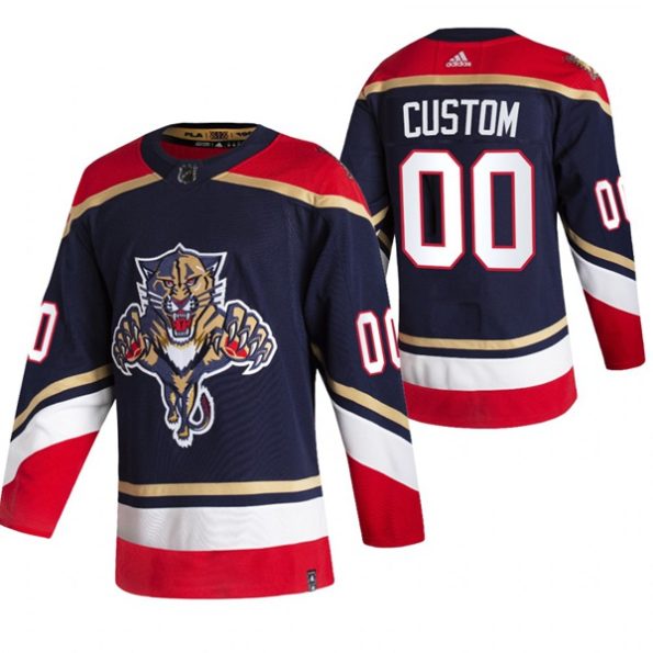 Troja-med-eget-tryck-Florida-Panthers-2021-Reverse-Retro-Authentic-Navy