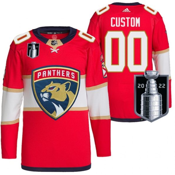 Troja-med-eget-tryck-Florida-Panthers-2022-Stanley-Cup-Playoffs-Rod-NO.00-Authentic-Pro