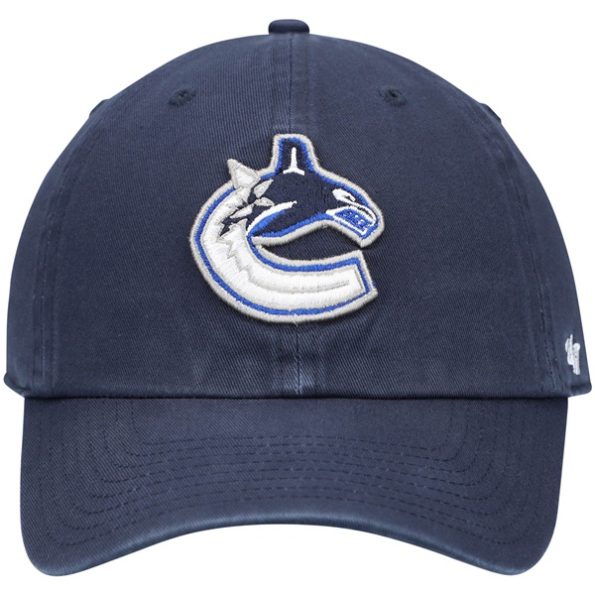 Vancouver-Canucks-47-Team-Clean-Up-Justerbar-Keps-Navy.3