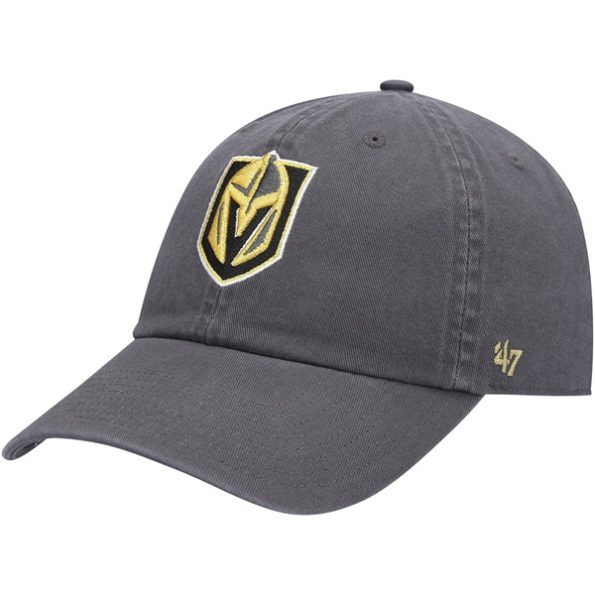 Vegas-Golden-Knights-47-Team-Clean-Up-Justerbar-Keps-Charcoal.1