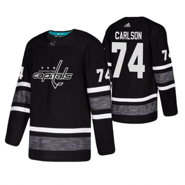 Washington-Capitals-NO.74-John-Carlson-Jersey-Black-2020-All-Star-Hockey