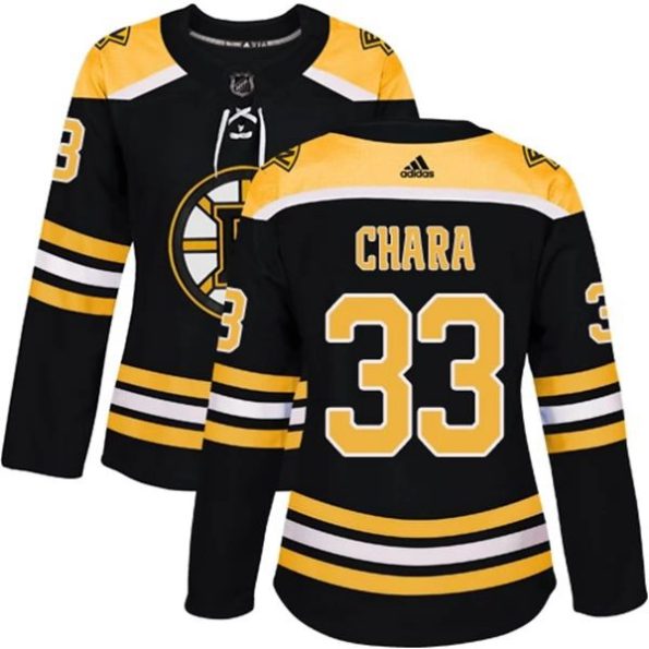 Womens-Boston-Bruins-Zdeno-Chara-33-Black-Authentic