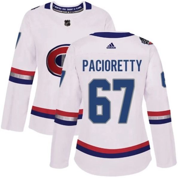Womens-Montreal-Canadiens-Max-Pacioretty-67-White-2017-100-Classic-Authentic