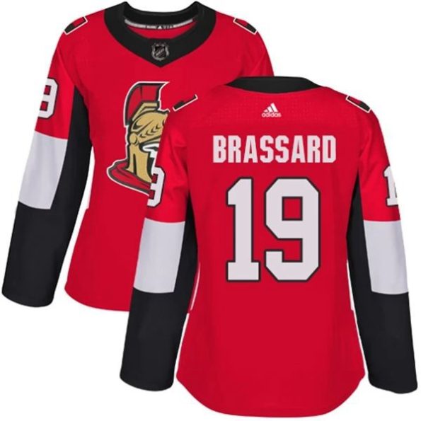 Womens-Ottawa-Senators-Derick-Brassard-19-Red-Authentic