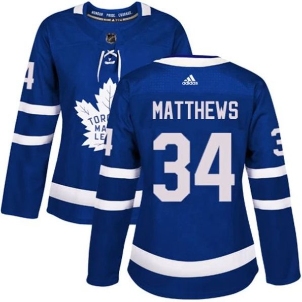 Womens-Toronto-Maple-Leafs-Auston-Matthews-34-Blue-Authentic