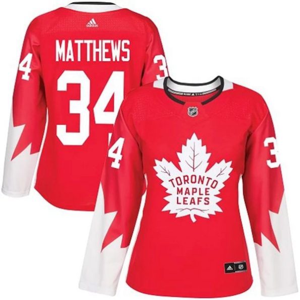 Womens-Toronto-Maple-Leafs-Auston-Matthews-34-Red-Alternate-Authentic-Alternate