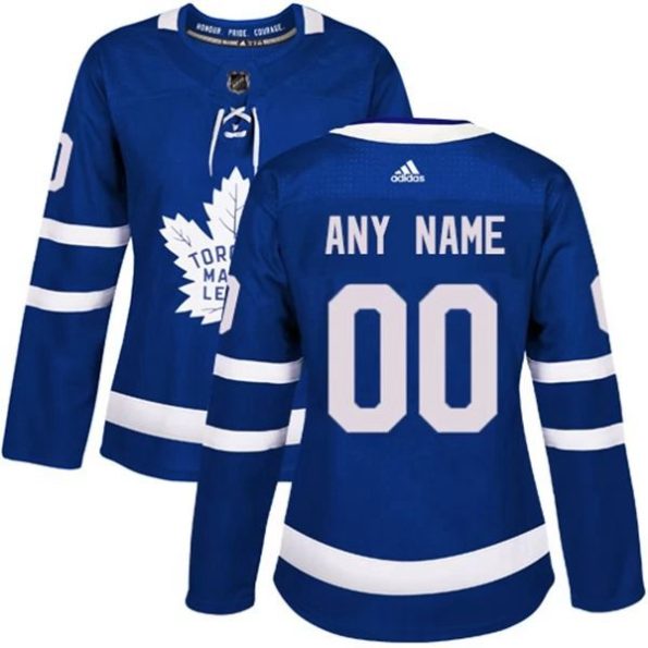Womens-Toronto-Maple-Leafs-Custom-Blue-Authentic