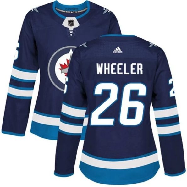 Womens-Winnipeg-Jets-Blake-Wheeler-26-Navy-Authentic