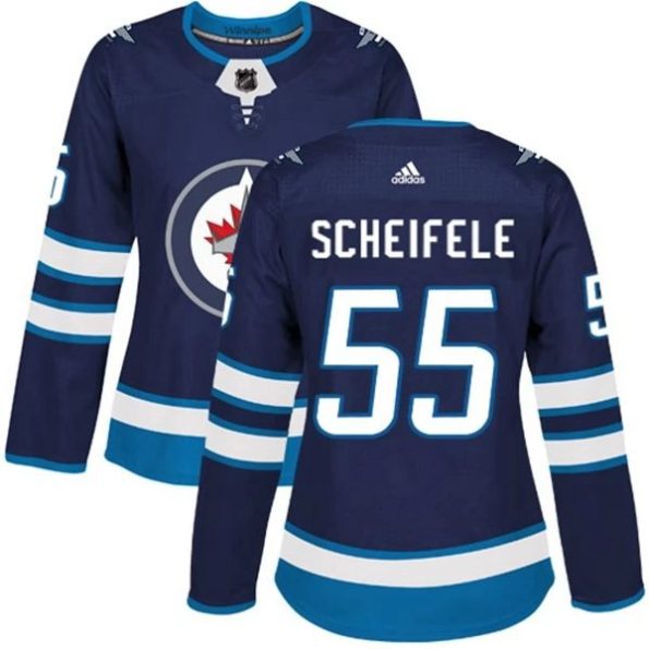 Womens-Winnipeg-Jets-Mark-Scheifele-55-Navy-Authentic