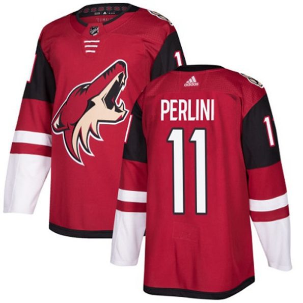 Youth-Arizona-Coyotes-Brendan-Perlini-NO.11-Authentic-Burgundy-Red-Home
