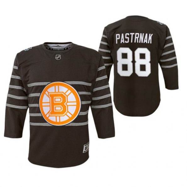 Youth-Boston-Bruins-NO.88-David-Pastrnak-Grey-2020-NHL-All-Star-Jersey