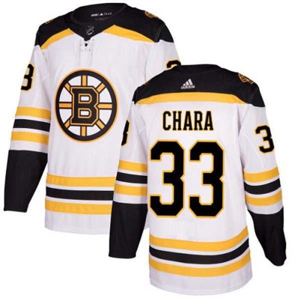 Youth-Boston-Bruins-Zdeno-Chara-NO.33-Authentic-White-Away