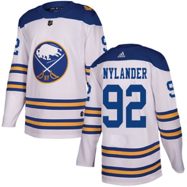 Youth-Buffalo-Sabres-Alexander-Nylander-NO.92-Authentic-White-2018-Winter-Classic