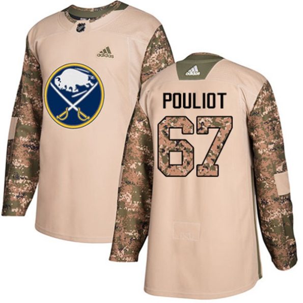 Youth-Buffalo-Sabres-Benoit-Pouliot-NO.67-Authentic-Camo-Veterans-Day-Practice