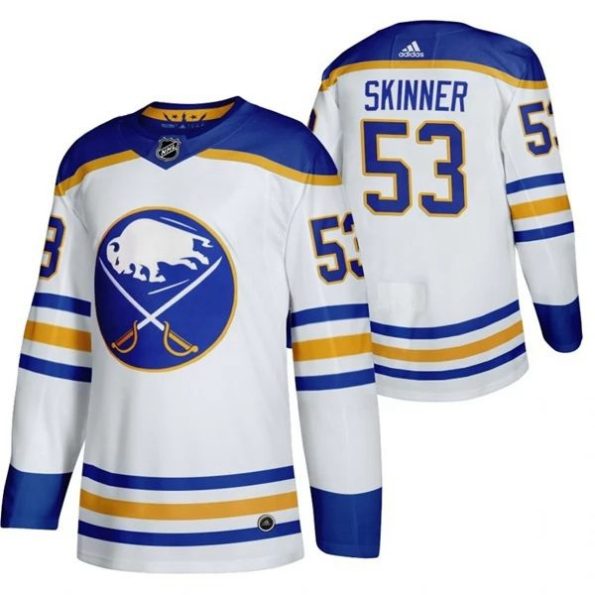 Youth-Buffalo-Sabres-Jeff-Skinner-53-2020-21-White-Authentic