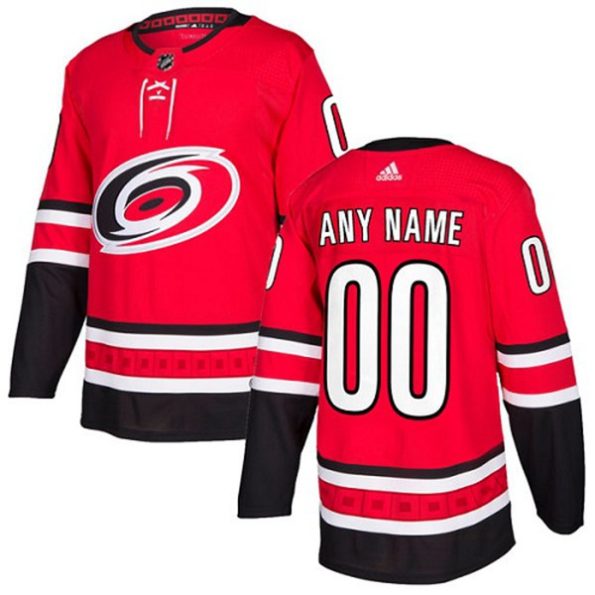 Youth-Carolina-Hurricanes-Customized-Home-Red-Authentic