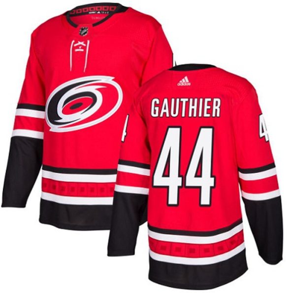 Youth-Carolina-Hurricanes-Julien-Gauthier-NO.44-Premier-Red-Home