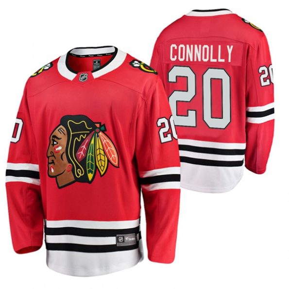 Youth-Chicago-Blackhawks-Brett-Connolly-NO.20-2021-Red-Home