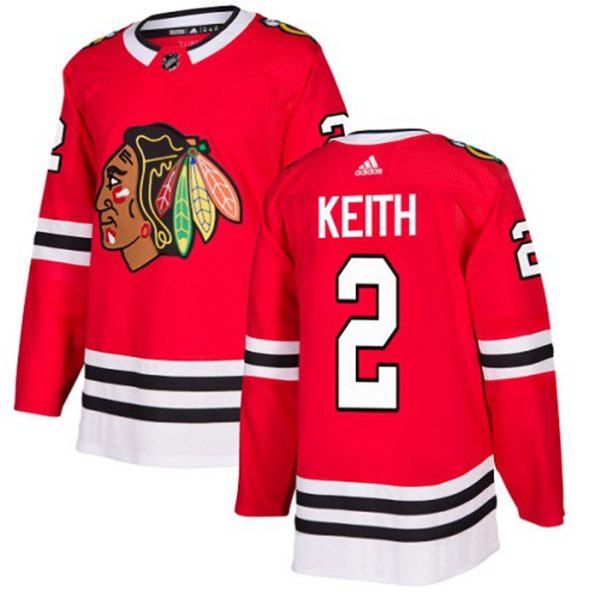 Youth-Chicago-Blackhawks-Duncan-Keith-NO.2-Authentic-Red-Home