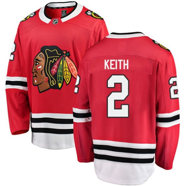 Youth-Chicago-Blackhawks-Duncan-Keith-NO.2-Breakaway-Red-Fanatics-Branded-Home