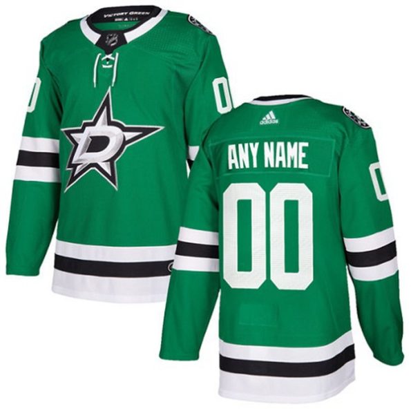 Youth-Dallas-Stars-Customized-Home-Green-Authentic