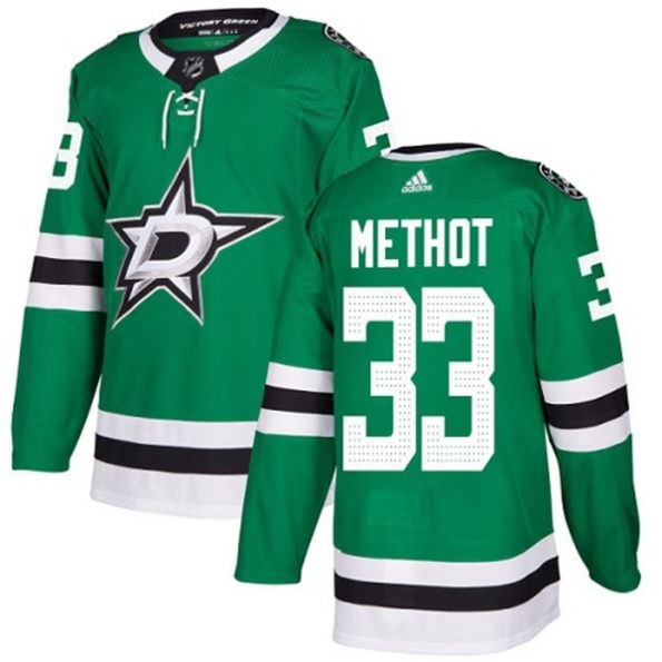 Youth-Dallas-Stars-Marc-Methot-NO.33-Authentic-Green-Home