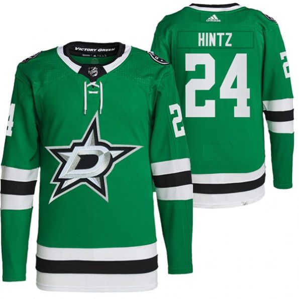 Youth-Dallas-Stars-Roope-Hintz-NO.24-Home-Green-2021-22-Primegreen-Authentic
