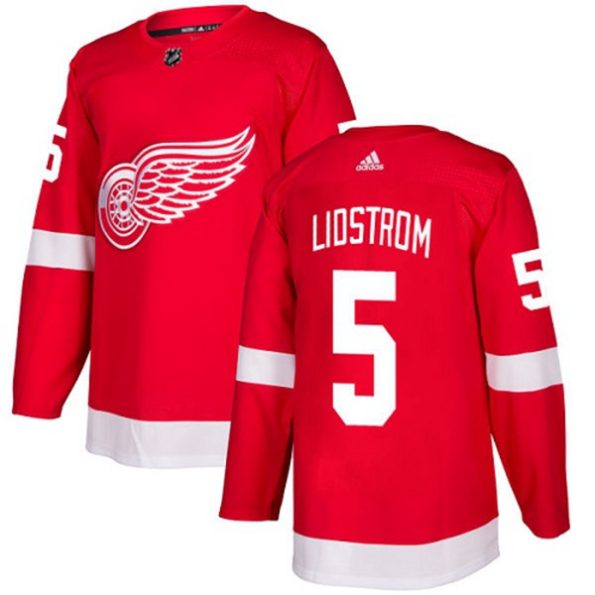 Youth-Detroit-Red-Wings-Nicklas-Lidstrom-NO.5-Authentic-Red-Home