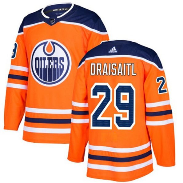 Youth-Edmonton-Oilers-Leon-Draisaitl-NO.29-Authentic-Orange-Home