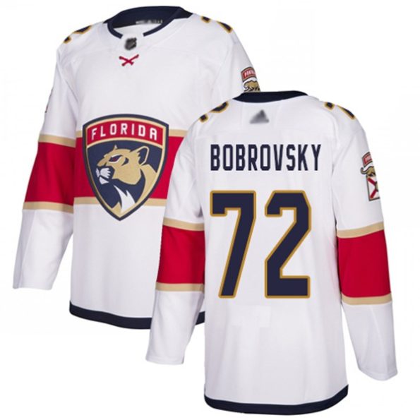 Youth-Florida-Panthers-Sergei-Bobrovsky-NO.72-2018-19-White-Authentic