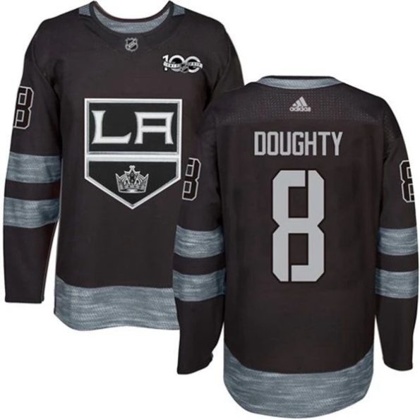 Youth-Los-Angeles-Kings-Drew-Doughty-8-1917-2017-100th-Anniversary-Black-Authentic