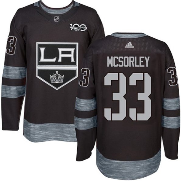 Youth-Los-Angeles-Kings-Marty-Mcsorley-NO.33-Authentic-Black-1917-2017-100th-Anniversary