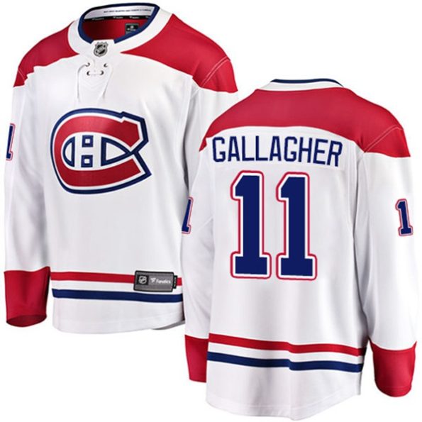 Youth-Montreal-Canadiens-Brendan-Gallagher-NO.11-Breakaway-White-Fanatics-Branded-Away