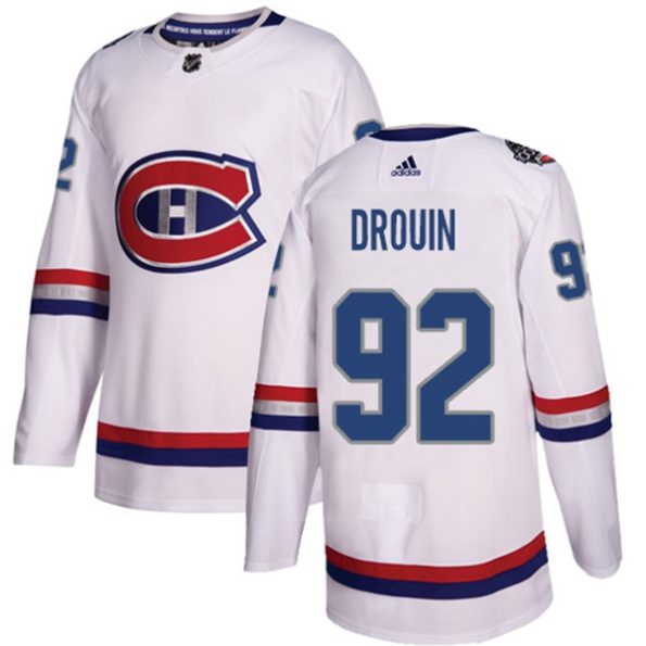 Youth-Montreal-Canadiens-Jonathan-Drouin-NO.92-Authentic-White-2017-100-Classic