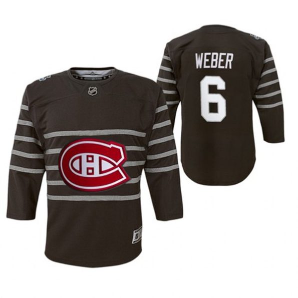 Youth-Montreal-Canadiens-NO.6-Shea-Weber-Grey-2020-NHL-All-Star-Jersey