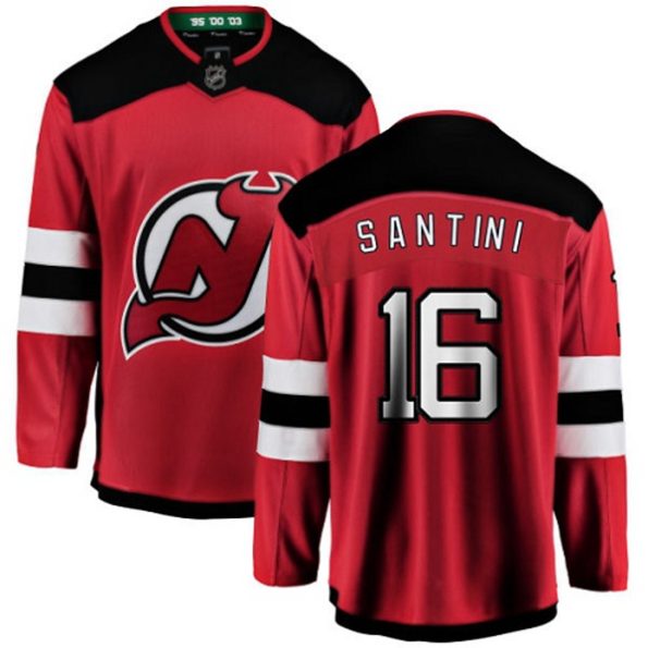 Youth-New-Jersey-Devils-Steve-Santini-NO.16-Breakaway-Red-Fanatics-Branded-Home