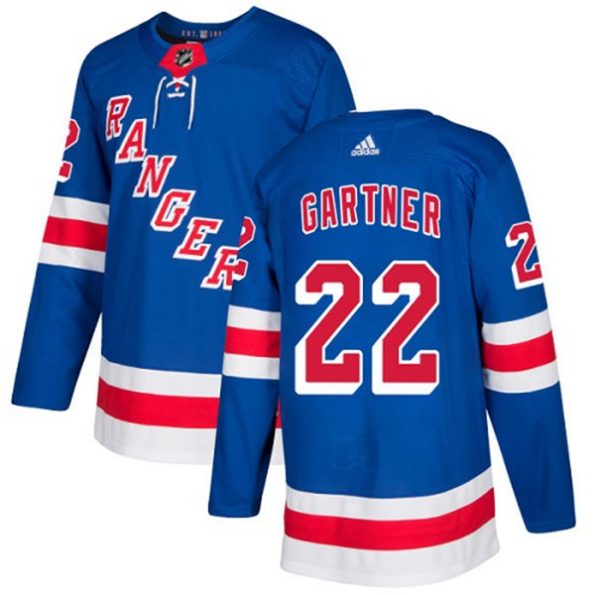 Youth-New-York-Rangers-Mike-Gartner-NO.22-Authentic-Royal-Blue-Home