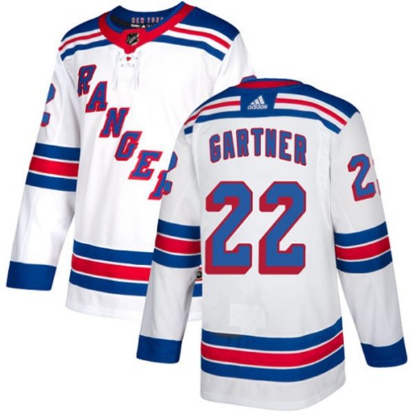 Youth-New-York-Rangers-Mike-Gartner-NO.22-Authentic-White-Away