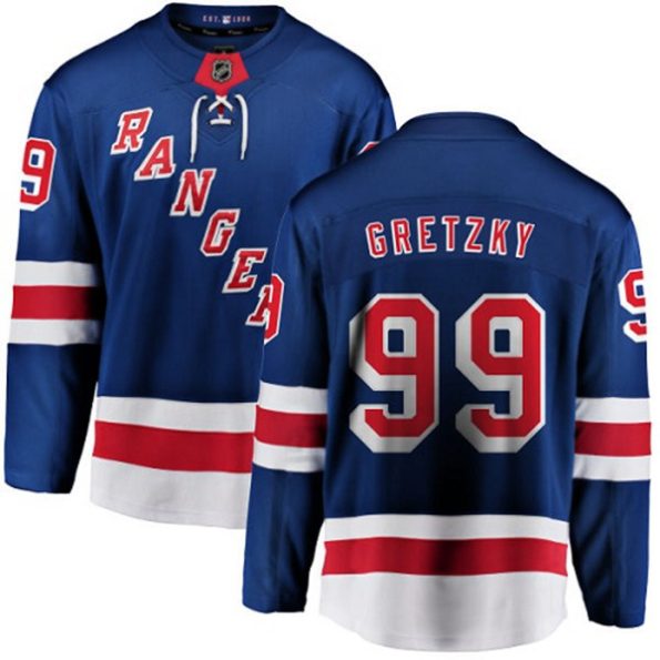Youth-New-York-Rangers-Wayne-Gretzky-NO.99-Breakaway-Royal-Blue-Fanatics-Branded-Home