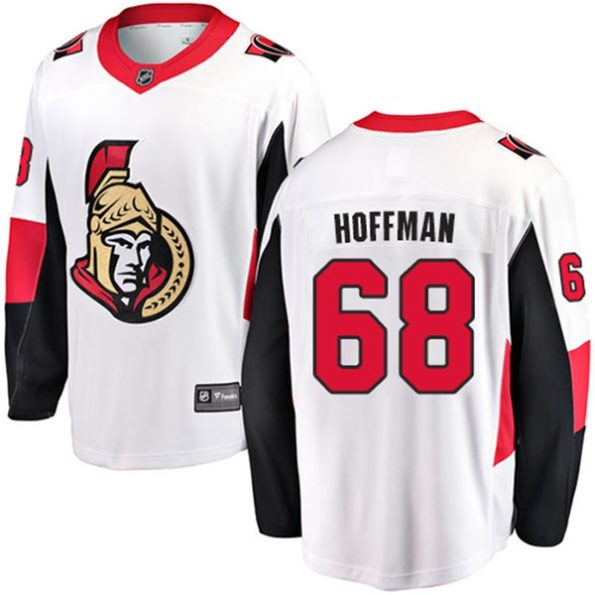 Youth-Ottawa-Senators-Mike-Hoffman-NO.68-Breakaway-White-Fanatics-Branded-Away