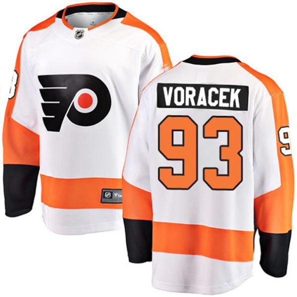 Youth-Philadelphia-Flyers-Jakub-Voracek-NO.93-Breakaway-White-Fanatics-Branded-Away
