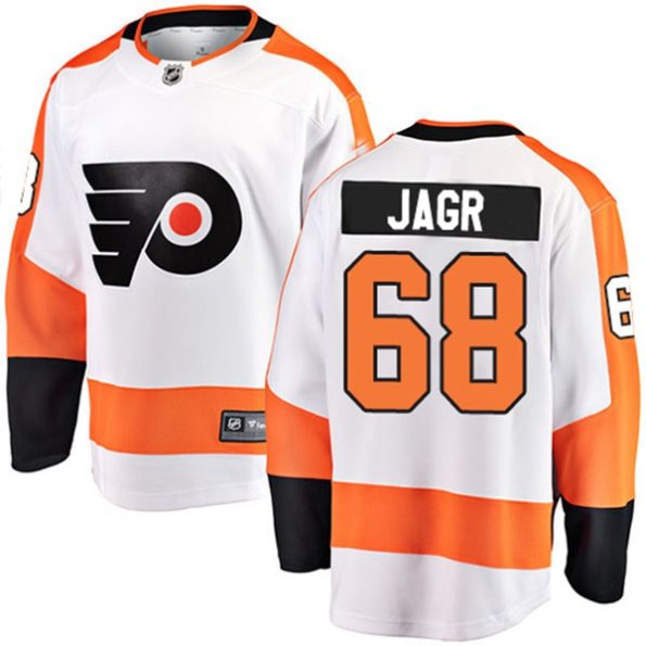 Youth-Philadelphia-Flyers-Jaromir-Jagr-NO.68-Breakaway-White-Fanatics-Branded-Away