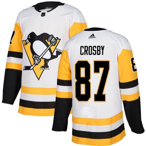 Youth-Pittsburgh-Penguins-Sidney-Crosby-NO.87-Authentic-White-Away