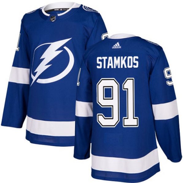 Youth-Tampa-Bay-Lightning-Steven-Stamkos-NO.91-Authentic-Royal-Blue-Home
