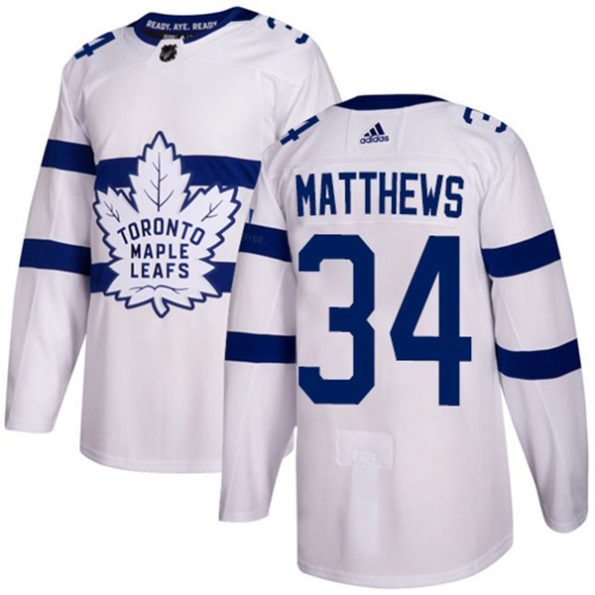 Youth-Toronto-Maple-Leafs-Auston-Matthews-NO.34-Authentic-White-2018-Stadium-Series