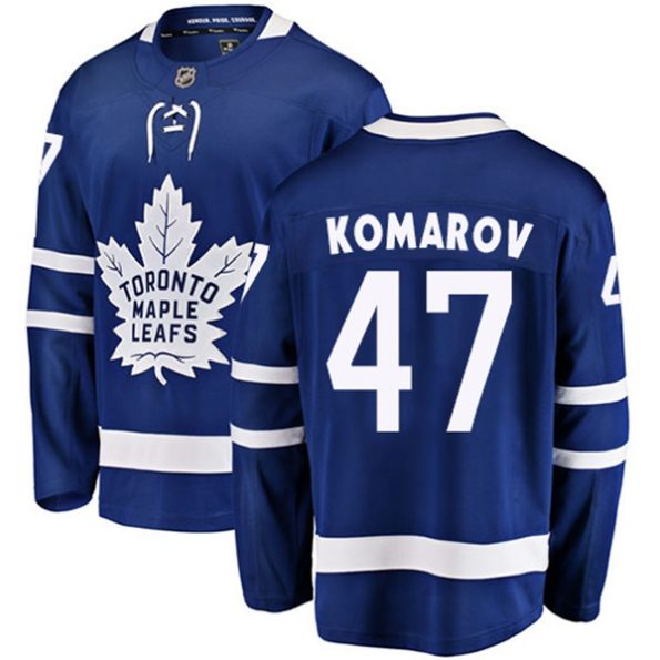 Youth-Toronto-Maple-Leafs-Leo-Komarov-NO.47-Breakaway-Royal-Blue-Fanatics-Branded-Home